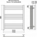 Полотенцесушитель ROYAL THERMO Statо П11 500х800 НС-1433963