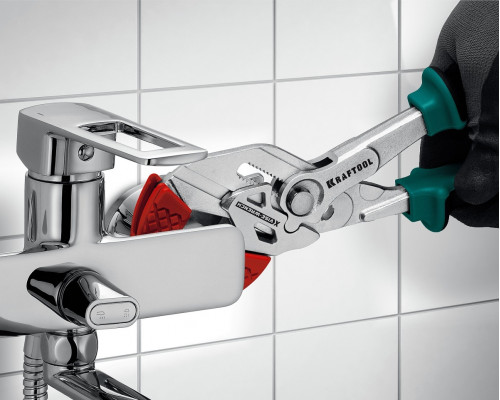 Защитные губки KRAFTOOL 22067-S3 Vise-Wrench сменные, 250 мм, 3 пары