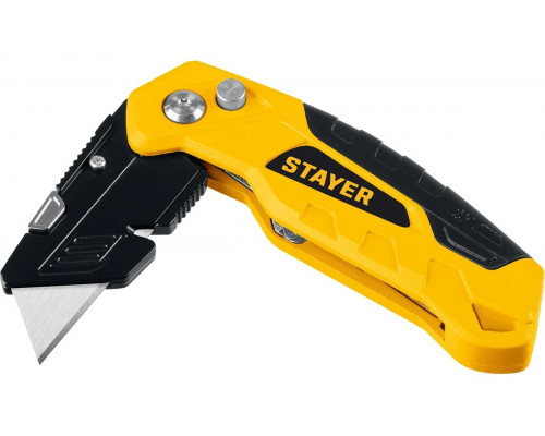 Нож строительный STAYER 0946 Hercules-A24 с трапециевидным лезвием