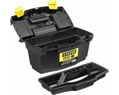 Ящик для инструмента STAYER VEGA-16 пластиковый, 38105-16_z03