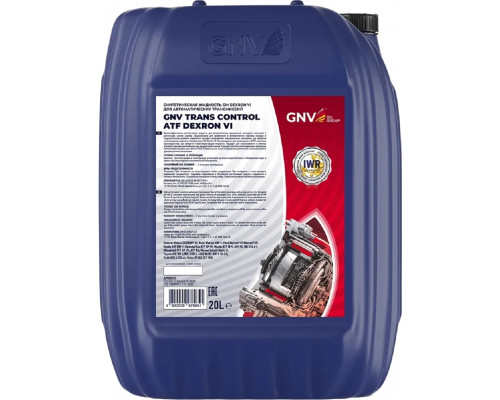 Масло трансмиссионное GNV Trans Control ATF Dexron VI 20 л GTCAVI1111062507410020