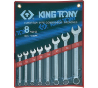 Набор ключей комбинированных KING TONY 1208MR 8 предметов