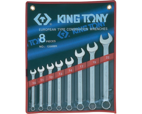 Набор ключей комбинированных KING TONY 1208MR 8 предметов