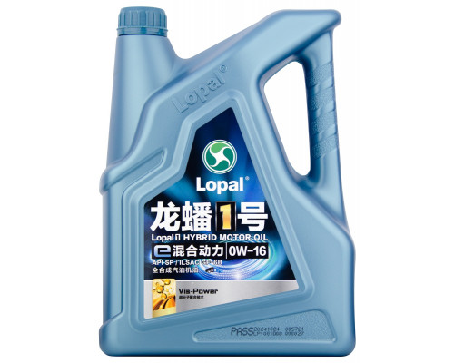 Масло моторное LOPAL 1 HYBRID MOTOR OIL 0W16 4 л LPL37674