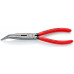 Длинногубцы KNIPEX KN-2621200SB с режущими кромками, губки 40°, 200 мм