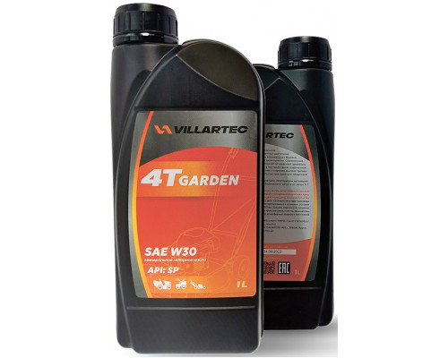 Масло для 4-тактных двигателей VILLARTEC VIL4TW301 4T GARDEN (SAE 30)