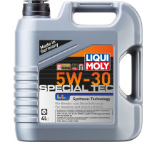 Масло моторное LIQUI MOLY SAE 5W30 Special Tec LL 4 л 7654/2339 7654/2339