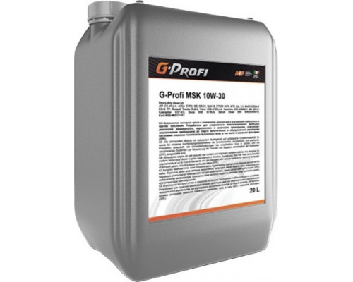 Масло моторное G-ENERGY G-Profi MSK 10W-30 20 л 253130023