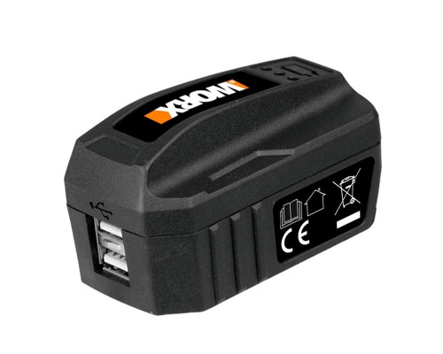 Адаптер USB для АКБ Worx POWERSHARE WA4009 20В WA4009
