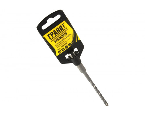 Бур SDS-plus ГРАНИТ Quadro-X 6,0х160/100 446160