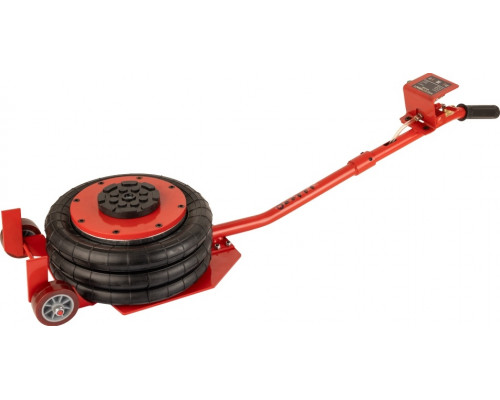 Домкрат пневматический подкатной WiederKraft WDK-81813B, 3 т