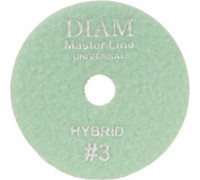 Алмазный гибкий шлифовальный круг DIAM Step-3 100*3 #3 Master Line Hybrid (сухая/мокрая) 000720