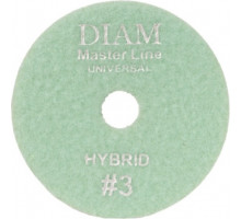 Алмазный гибкий шлифовальный круг DIAM Step-3 100*3 #3 Master Line Hybrid (сухая/мокрая) 000720
