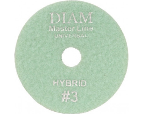 Алмазный гибкий шлифовальный круг DIAM Step-3 100*3 #3 Master Line Hybrid (сухая/мокрая) 000720