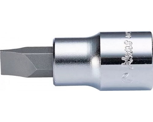 Головка Slotted HANS 2021M08 1/4" SL 8 мм, короткая