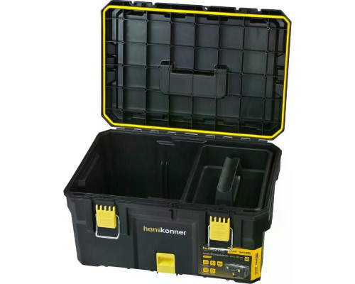 Ящик модульный HANSKONNER HSP280 M система хранения HANSTORAGE PLUS, 525x373x280мм