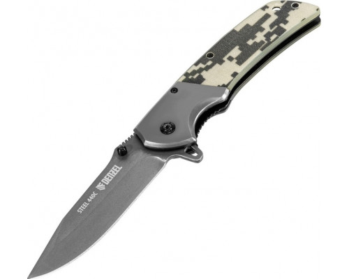 Нож Denzel 79207 складной, системы Liner-Lock, с накладкой G10