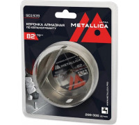 Алмазная коронка для мокрого сверления METALLICA Ultra 82х70 мм #46 по керамограниту, плитке 901939