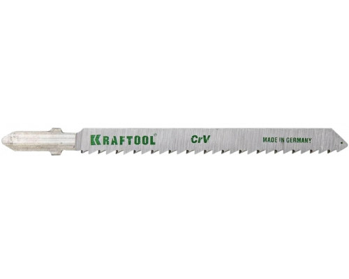 Пилки по дереву KRAFTOOL T101B чистый рез, шаг 2,5мм, 75мм, 2 шт. 159511-2,5