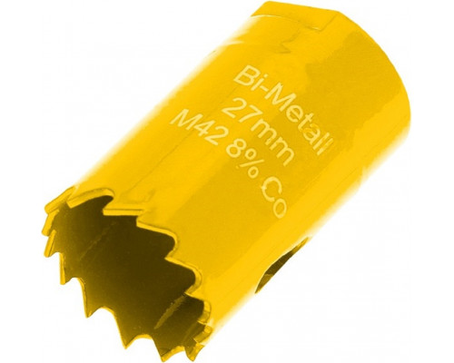 Коронка биметаллическая Kranz KR-92-0212 27мм