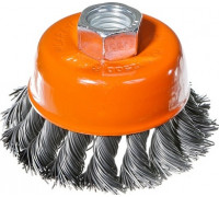 Щетка для УШМ Sturm 5 240 201 чашка м14, d65мм, витая стальная проволока 5240201