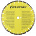 Алмазный диск для резки бетона CHAMPION Concremax Standart 350 (с наполн.сред.тв) C1604