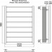 Полотенцесушитель ROYAL THERMO Axel П8 500х1000 НС-1433987