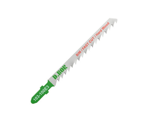 Пилки по дереву D.BOR 75/100*4 мм BIM / FAST CUT / Hard Wood (T144DF/3104-F) (2 шт.) D-103-100E3-02