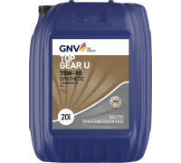 Масло трансмиссионное GNV Top Gear U Synthetic 75W90 GL-4/5 20 л GTG1U72015G45007590020