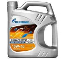 Масло моторное GAZPROMNEFT Diesel Prioritet 10W-40 4 л 2389901343