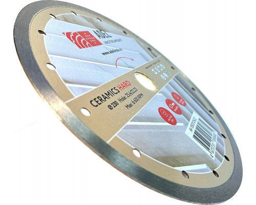 Алмазный диск для резки керамики ADEL INSTRUMENT Hard Ceramics Ø230*1,7*10*25,4/22,23 AI-1503112622