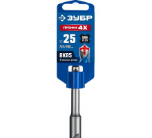 Бур SDS-plus ЗУБР ПРОФИ-4Х 25x800 мм 29313-800-25