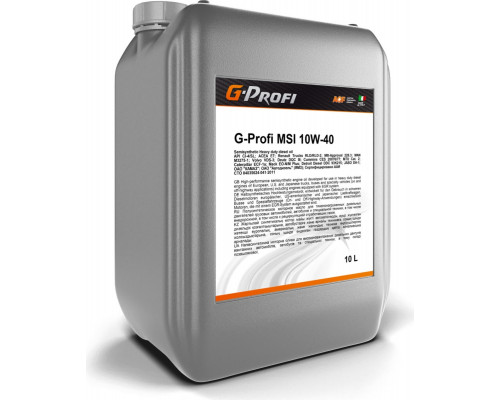Масло моторное G-ENERGY G-Profi MSI 10W-40 10 л 253142020
