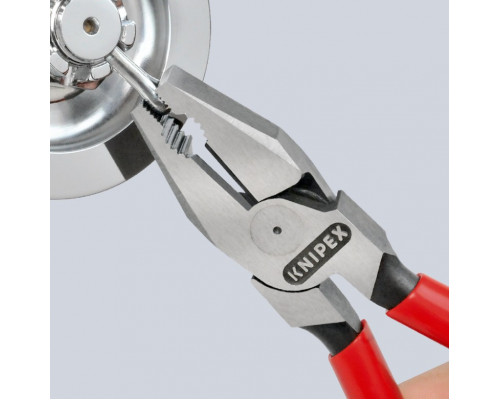 Плоскогубцы KNIPEX KN-0202225TBK комбинированные особой мощности, 225 мм