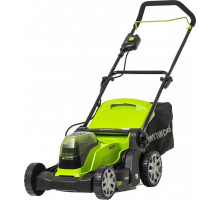 Газонокосилка аккумуляторная GREENWORKS G24X2LM41K2x 24V, 41 см 2512607UD