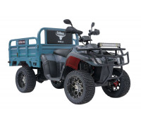 Квадроцикл грузовой электрический RUTRIKE Рейнджер Серый 3233 026255-3233