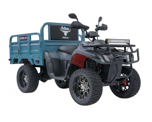 Квадроцикл грузовой электрический RUTRIKE Рейнджер Серый 3233 026255-3233