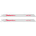 Полотна для сабельных пил MATRIX 782010 по металлу 200/1,4 мм, 2 шт.
