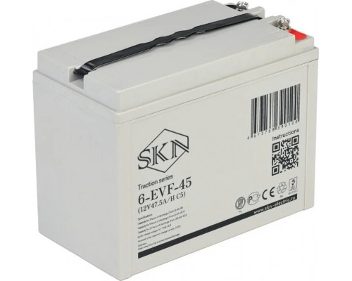 Аккумулятор SKN 6-EVF-45 тяговый 12V 47.5 А/ч (C5) 025389