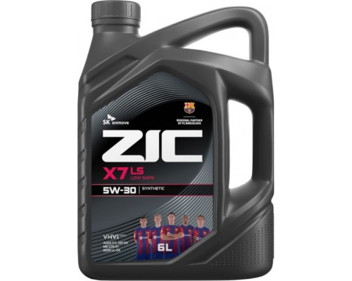 Масло моторное ZIC X7 LS 5W30 6 л 172619