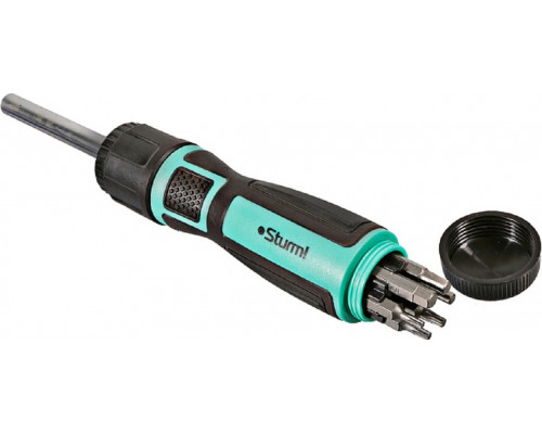 Отвертка с битами Sturm 1040-19-5 реверсивная 5x drive
