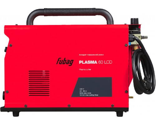 Аппарат плазменной резки FUBAG Plasma 60 LCD с горелкой FB P60 6m