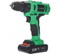 Дрель-шуруповерт аккумуляторная ZITREK Green 20-Li Plus 20В, 2х2.0Ач 083-1115