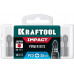 Биты KRAFTOOL 26193-3-25-S10 ударные Impact PZ 3, 25 мм, 10 шт.