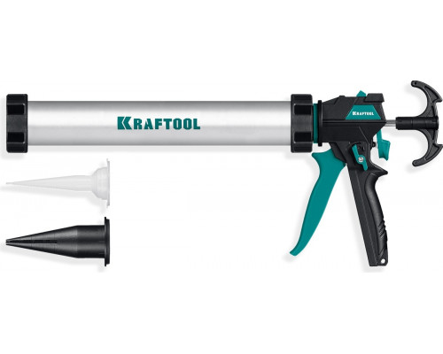 Пистолет для герметика KRAFTOOL ULTRA 600 мл универсальный закрытый 06677-60