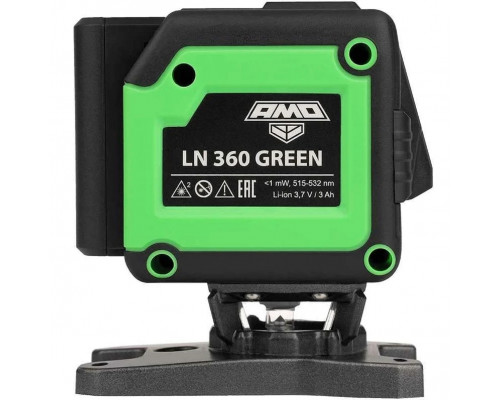 Лазерный уровень AMO LN 360 Green 851674
