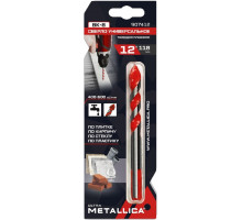 Сверло универсальное METALLICA Ultra 12x118 твердосплавное спиральное 907412