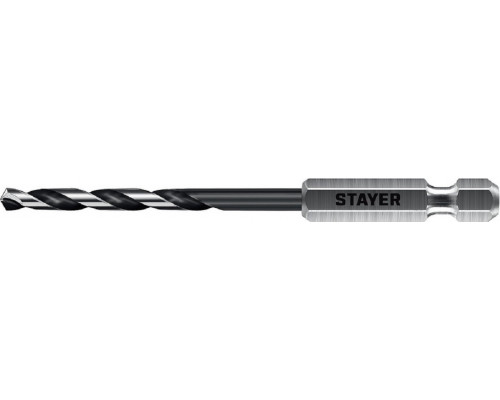 Сверло по металлу STAYER НЕХ-1/4