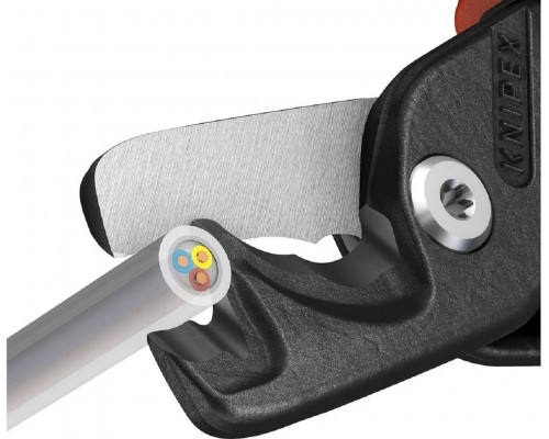 Кабелерез KNIPEX StepCut XL ступенчатый рез, Ø 23 мм, длина 225 мм, фосфатиров KN-9512225