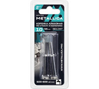Алмазная коронка для мокрого сверления METALLICA Optima 10x55 мм #80 по стеклу, плитке, 2 шт 901397